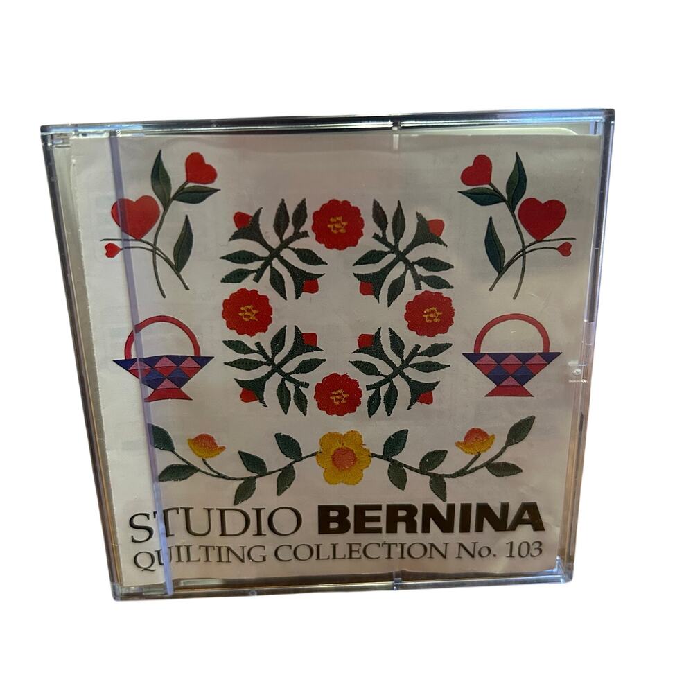 Bernina Quilting Collection No. 103 Embroidery Card Baby Lock Brother Simplicity